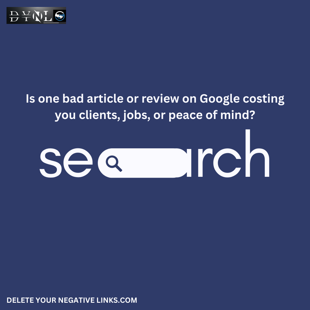 We help you identify and remove negative links from Google and other search engines that harm your personal or business reputation. Our ethical methods ensure long-term results and improved visibility.